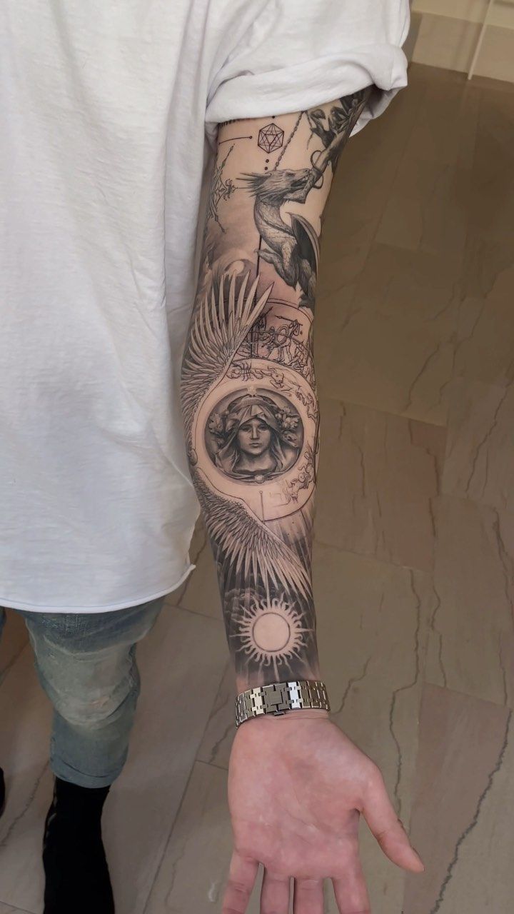 Men tattoo